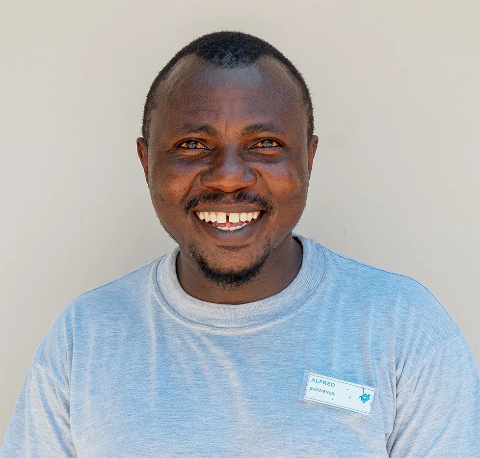 Alfred, Gardener at Kobe Suite Resort
