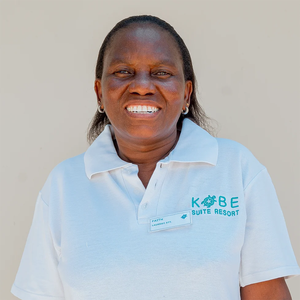 Faith, Laundry Attendant at Kobe Suite Resort