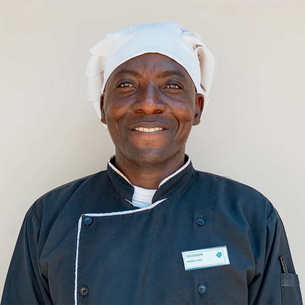 Jackson, Head Chef at Kobe Suite Resort