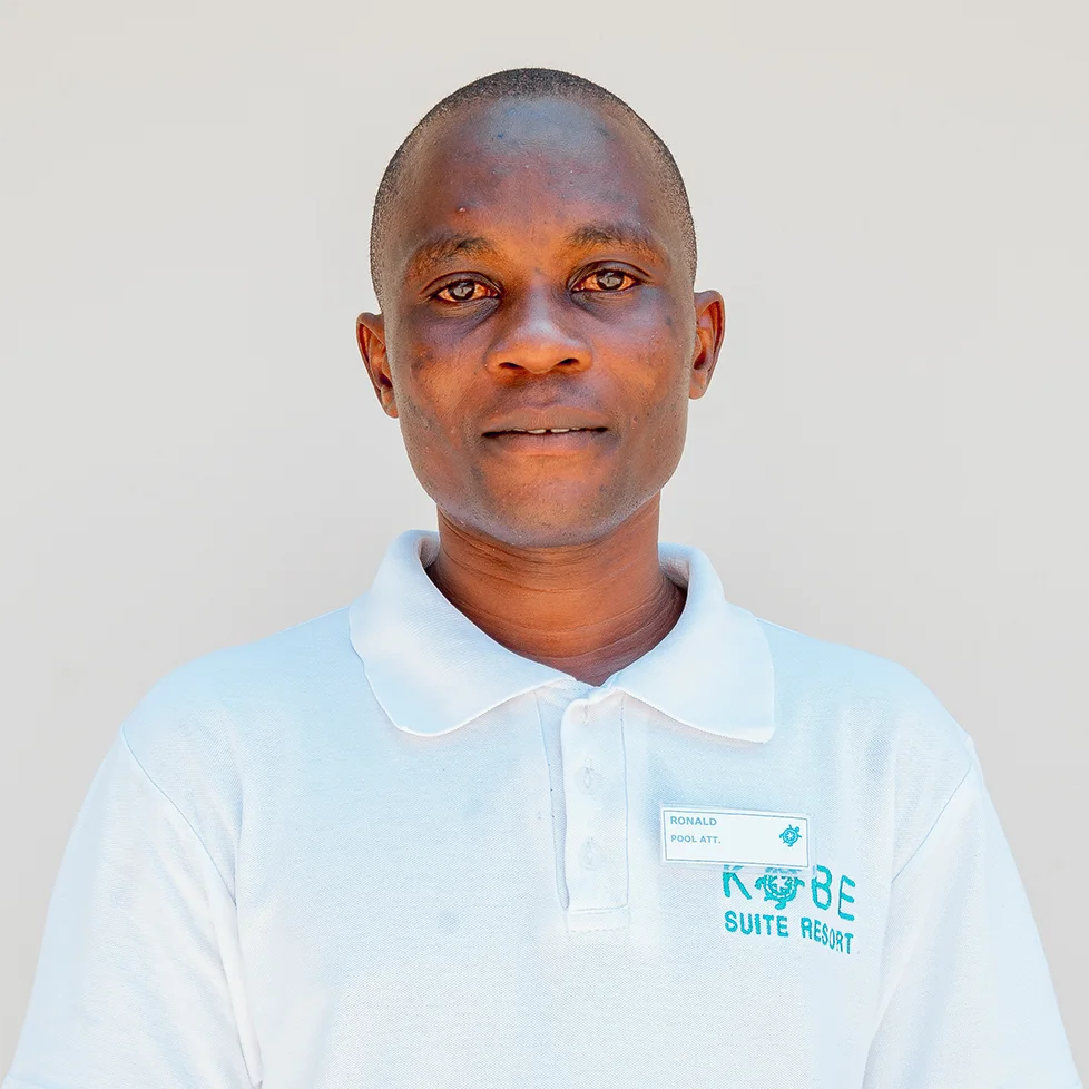 Ronald, Pool Attendant at Kobe Suite Resort