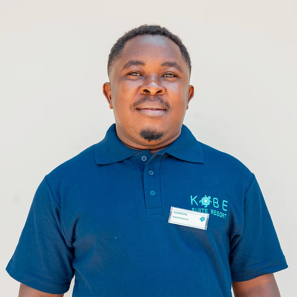 Samson, Maintenance Team member at Kobe Suite Resort